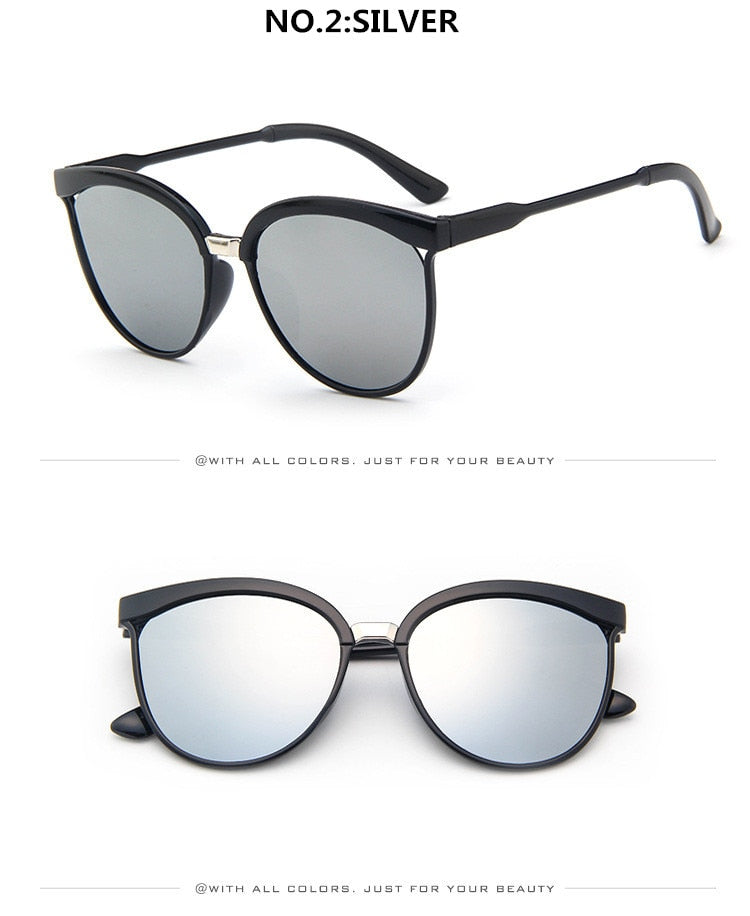 Cute Cat Eye Brand Designer Sunglasses