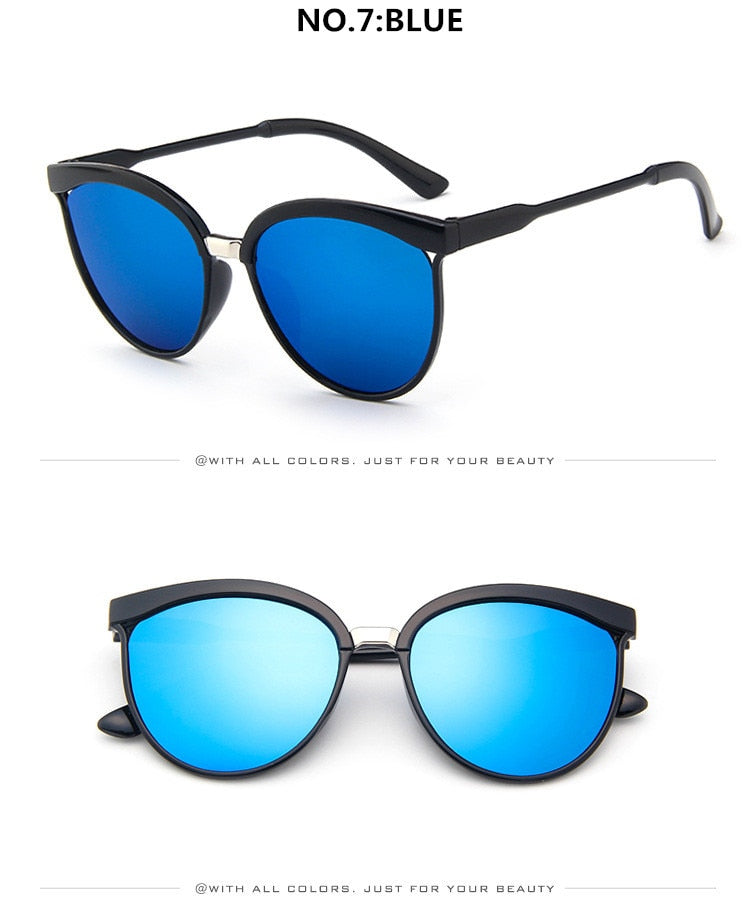 Cute Cat Eye Brand Designer Sunglasses