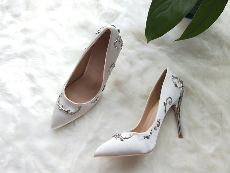 Luxury Brand Women Pointed Toe Pumps