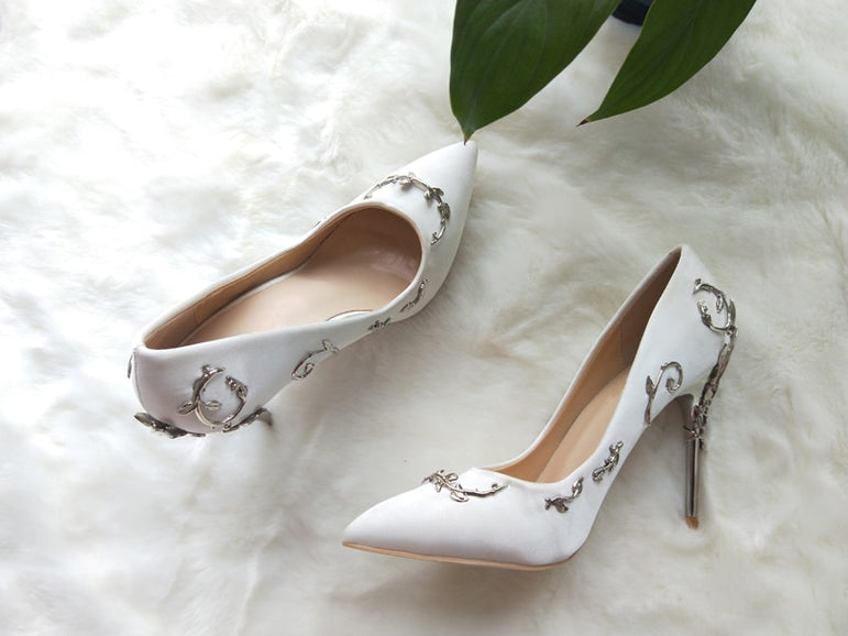 Luxury Brand Women Pointed Toe Pumps