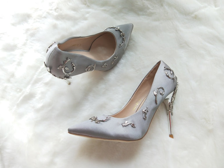 Luxury Brand Women Pointed Toe Pumps