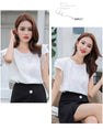 Korean Fashion Clothing Solid Shirt