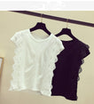 Korean Fashion Clothing Solid Shirt