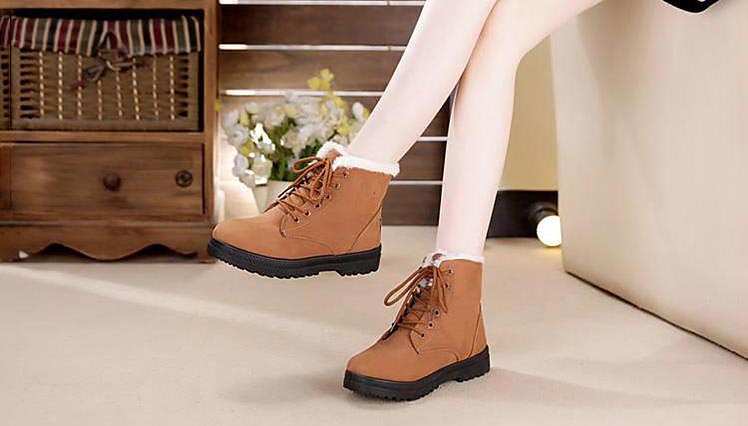 Warm Fur Plush Women Winter Boots