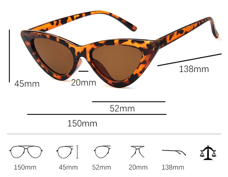 Cat Eye Shade Women Fashion Sunglasses