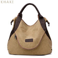 Large Pocket Casual Tote Women's Handbag