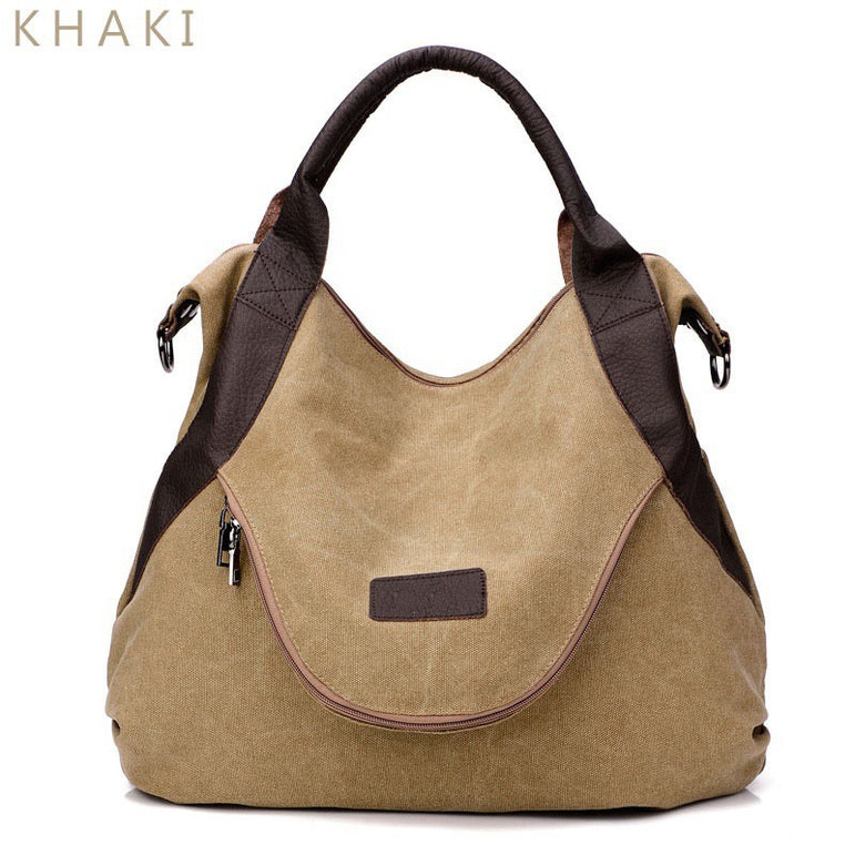 Large Pocket Casual Tote Women's Handbag