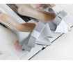 Spring Summer Women's Korean Silk Slippers