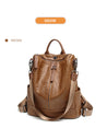 Women Leather Backpack Female Shoulder Bag