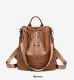 Women Leather Backpack Female Shoulder Bag