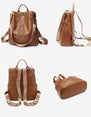 Women Leather Backpack Female Shoulder Bag