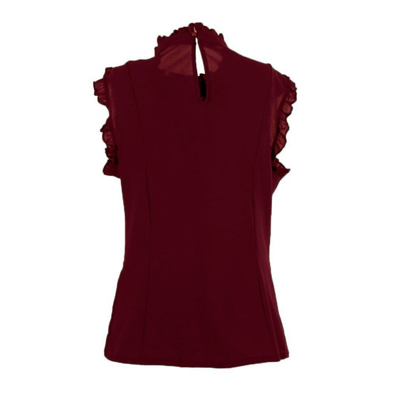 Summer Style Vogue Women Ruffle Sleeve Blouse