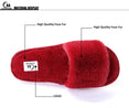 Winter Women Indoor Warm Fluffy Slippers