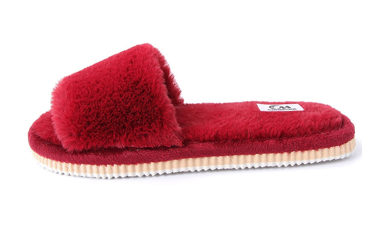 Winter Women Indoor Warm Fluffy Slippers