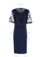 Elegant Lace Female Large Size Evening Party Dresses