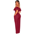 Autumn Women Sexy Backless Hollow Out Jumpsuits