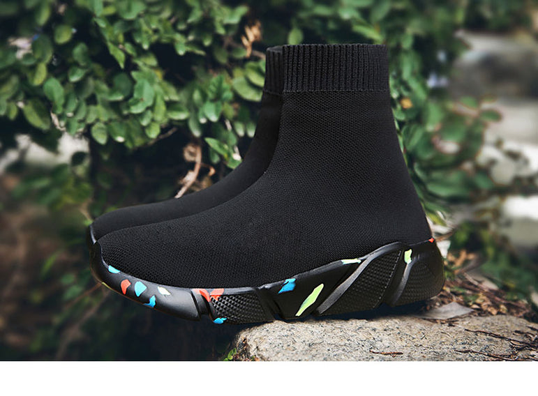 Breathable Ankle Boot Women Socks Platform