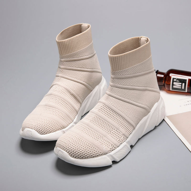 Breathable Ankle Boot Women Socks Platform