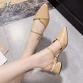 Party Women Mules Pointed Toe Block Slipper