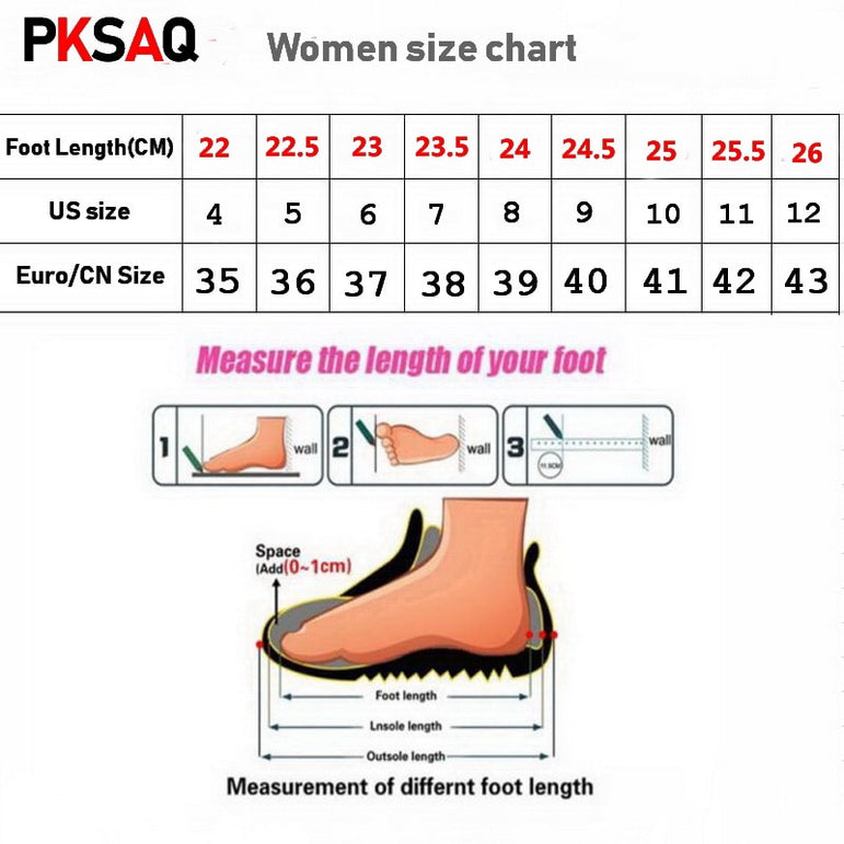 Women Fashion Breathable PU Leather Platform