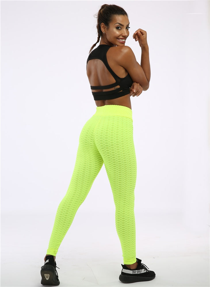 Women Gym High Waist Push Up Yoga Pants