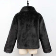 Leopard Faux Fur Coat Women Jacket