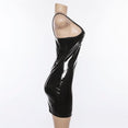 Leather Short Soft Night Club Dress