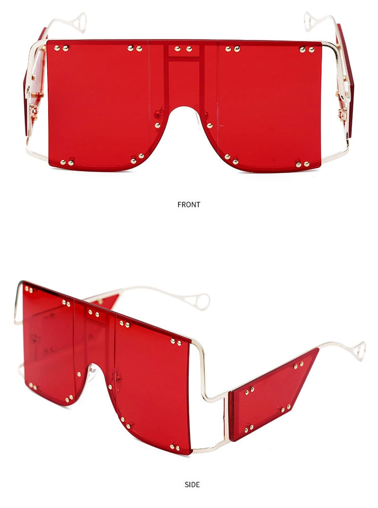 Fashion Square Women New Oversized Sunglasses