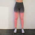 Ombre Seamless High Waisted Yoga Pants