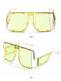 Fashion Square Women New Oversized Sunglasses