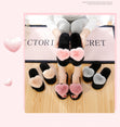 Love Heart Cotton Non-Slip Slippers