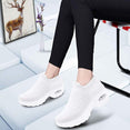 Breathable Mesh Casual Shoes Platform Sneakers