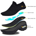 Breathable Mesh Casual Shoes Platform Sneakers