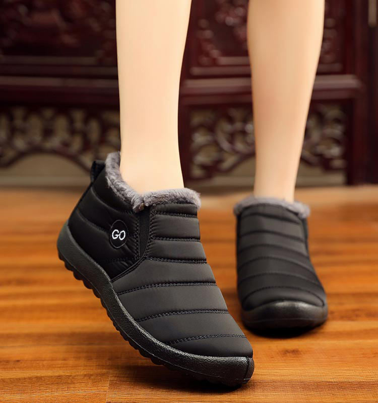 Snow Waterproof Solid Casual Boots