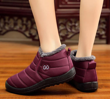 Snow Waterproof Solid Casual Boots