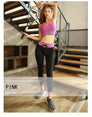 Seamless Yoga Set Women Sport Suit Letter Sportswear