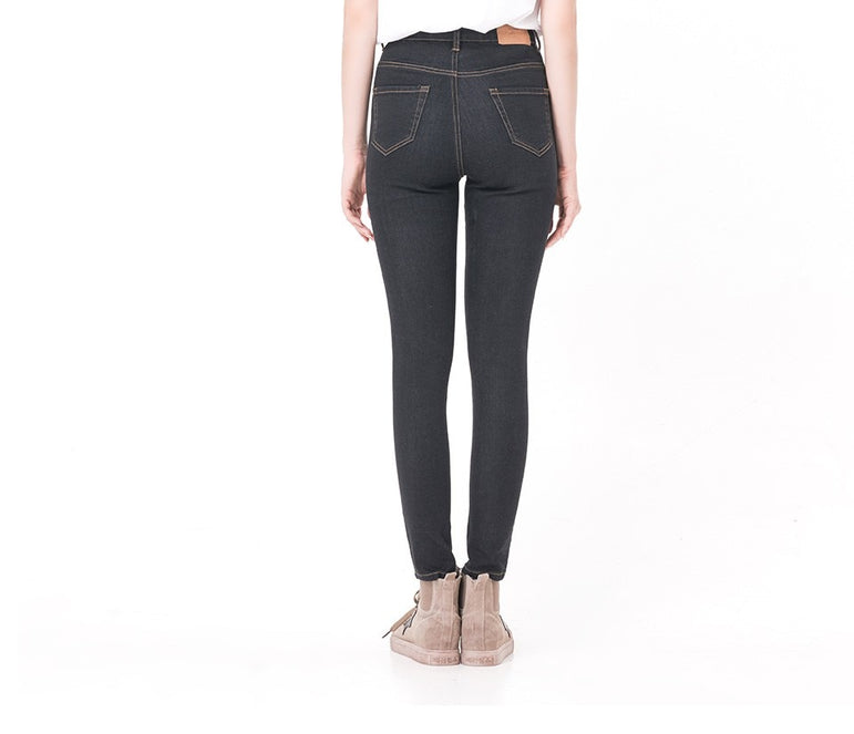 High Waist Jeans Woman High Elastic Pencil Pants