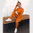 Ombre Seamless Women Sport Gym Suit