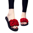 Women's Bohemian Flower Flat Slippers