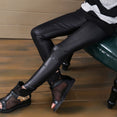 Leather High Quality Slim Children Leggings