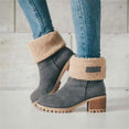 Cute Winter Fur Warm Snow Boots