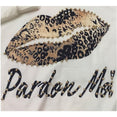 Lips Letter Printed Ladies Blouse