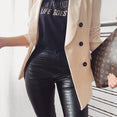 High Waist Pencil Faux Leather Pants