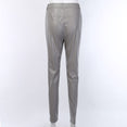 High Waist Pencil Faux Leather Pants