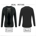 Crew Neck Long Sleeve Button Blouses