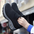 Breathable Mesh Casual Shoes Platform Sneakers