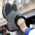 Breathable Mesh Casual Shoes Platform Sneakers