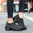 Breathable Mesh Casual Shoes Platform Sneakers