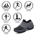 Breathable Mesh Casual Shoes Platform Sneakers