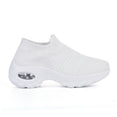 Breathable Mesh Casual Shoes Platform Sneakers